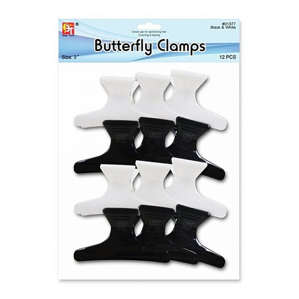 BUTTERFLY CLAMPS 12 PCS 3″
