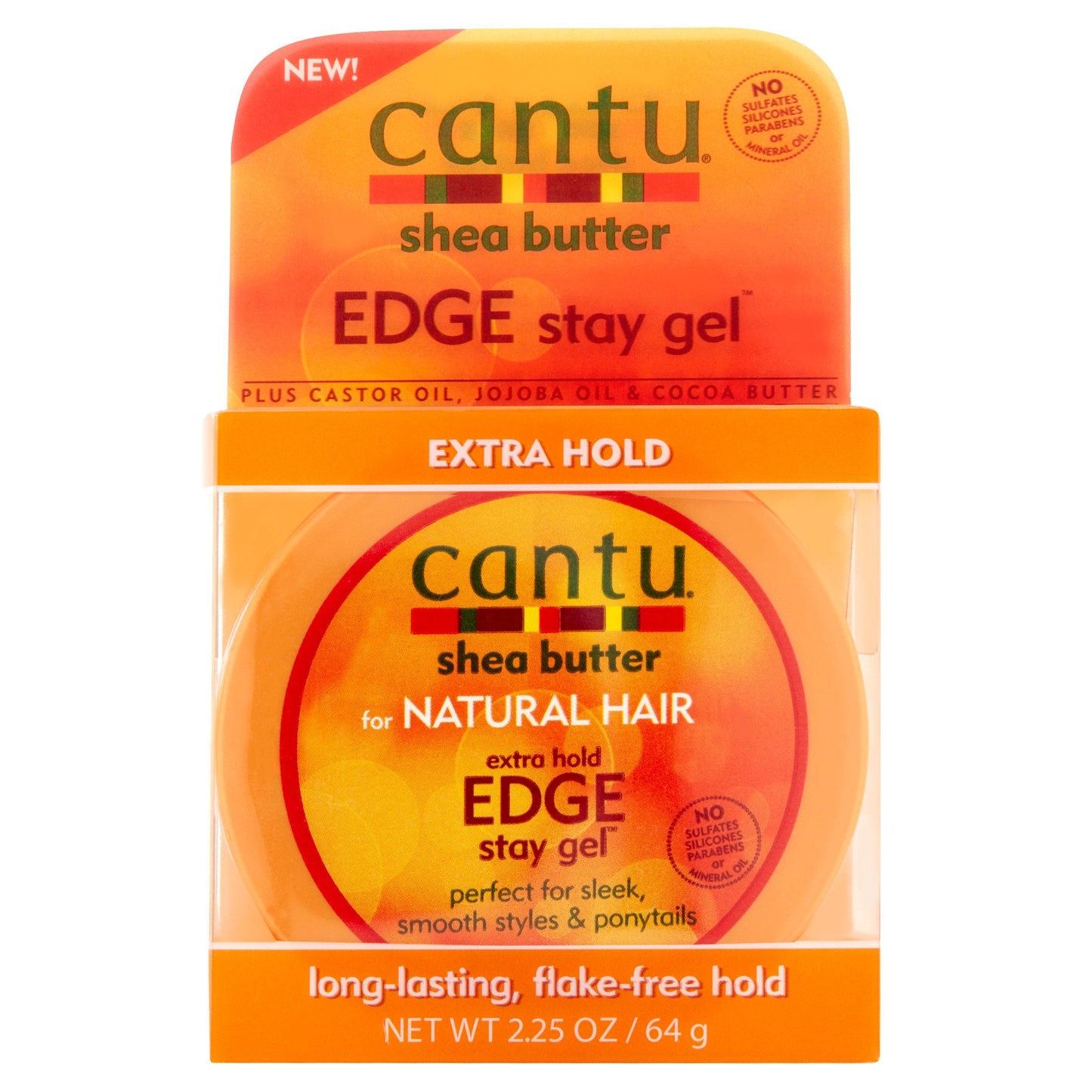 CANTU SHEA BUTTER FOR NATURAL HAIR EDGE STAY GEL