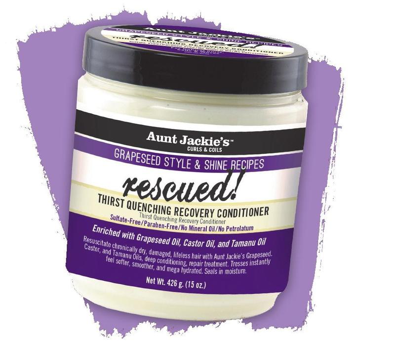AUNT JACKIE’S RESCUED! THIRST QUENCHING RECOVERY CONDITIONER 15OZ