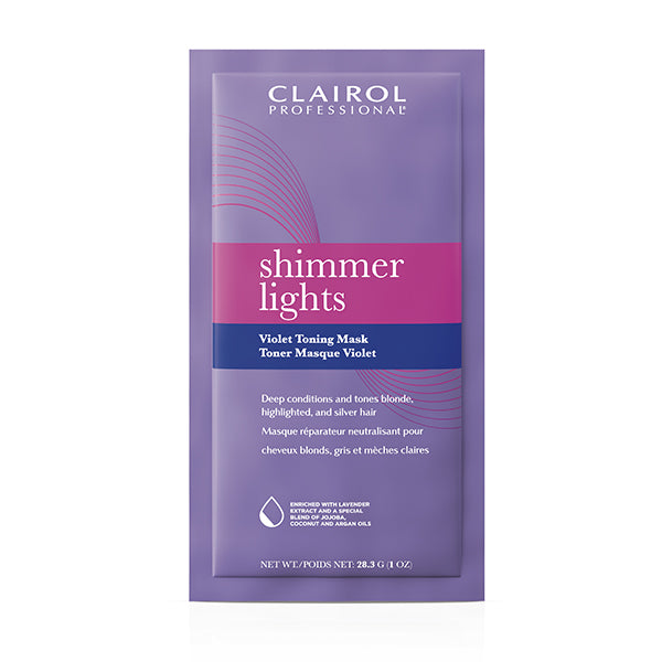 SHIMMER LIGHTS VIOLET TONING MASK, 1 OZ.