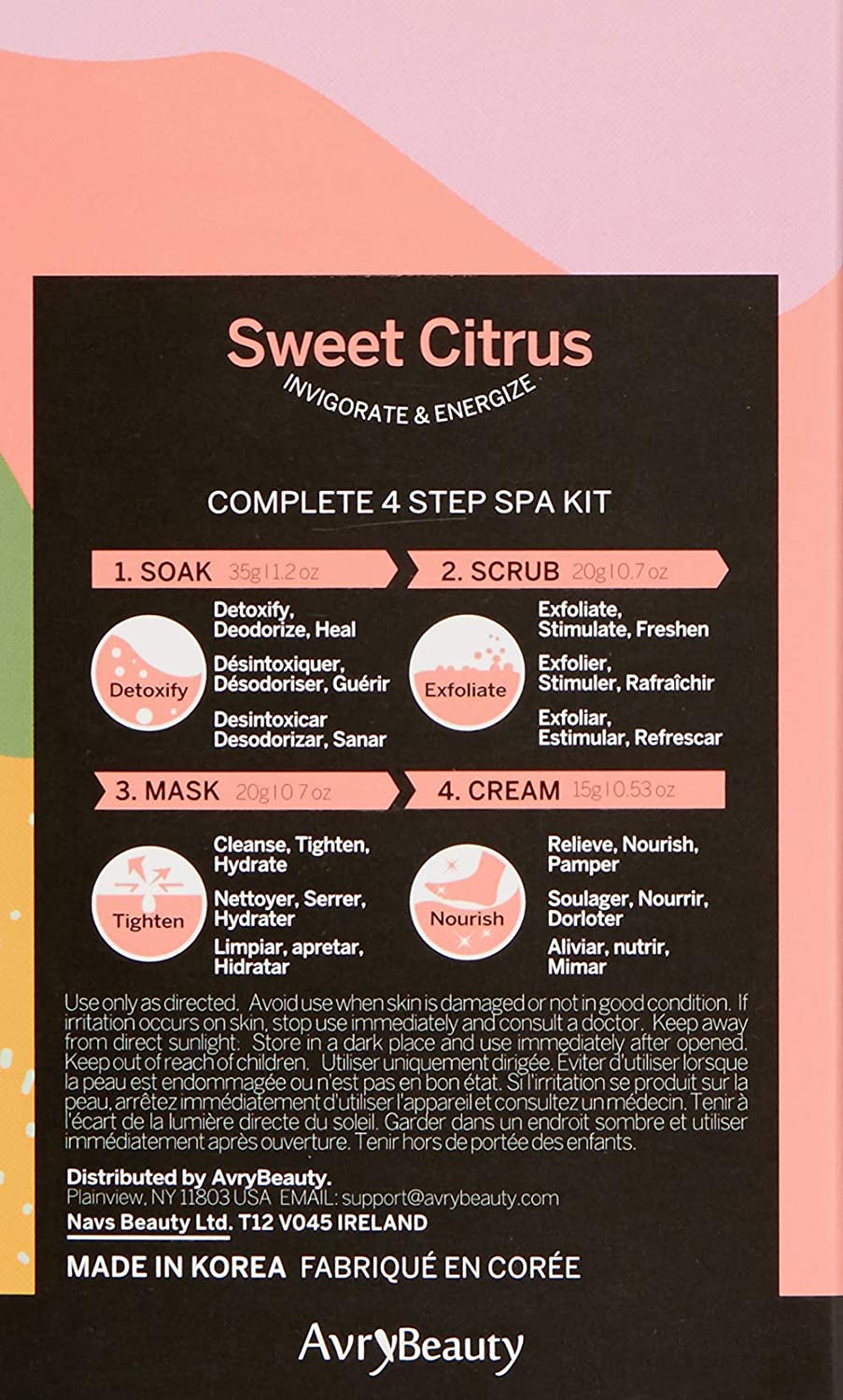 AVRY 4 STEP SPA KIT