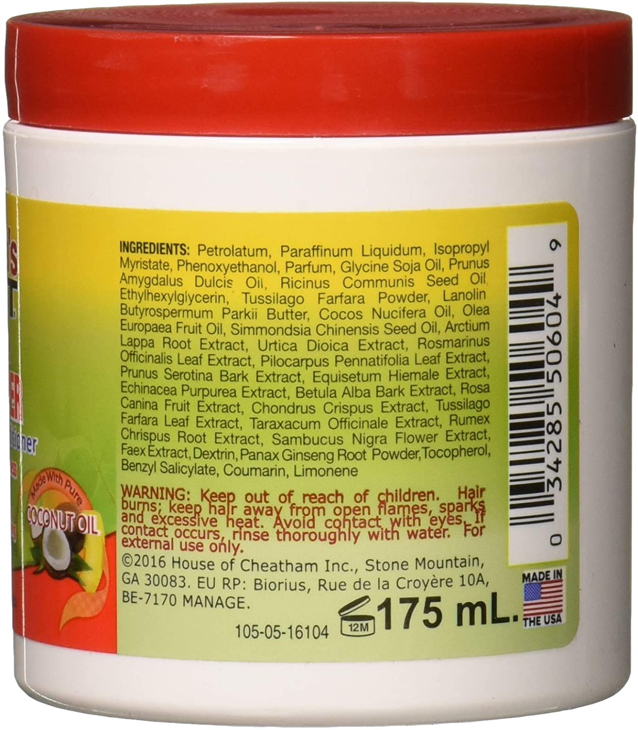 AFRICA'S BEST HERBAL GRO SUPER 5.25 OZ.