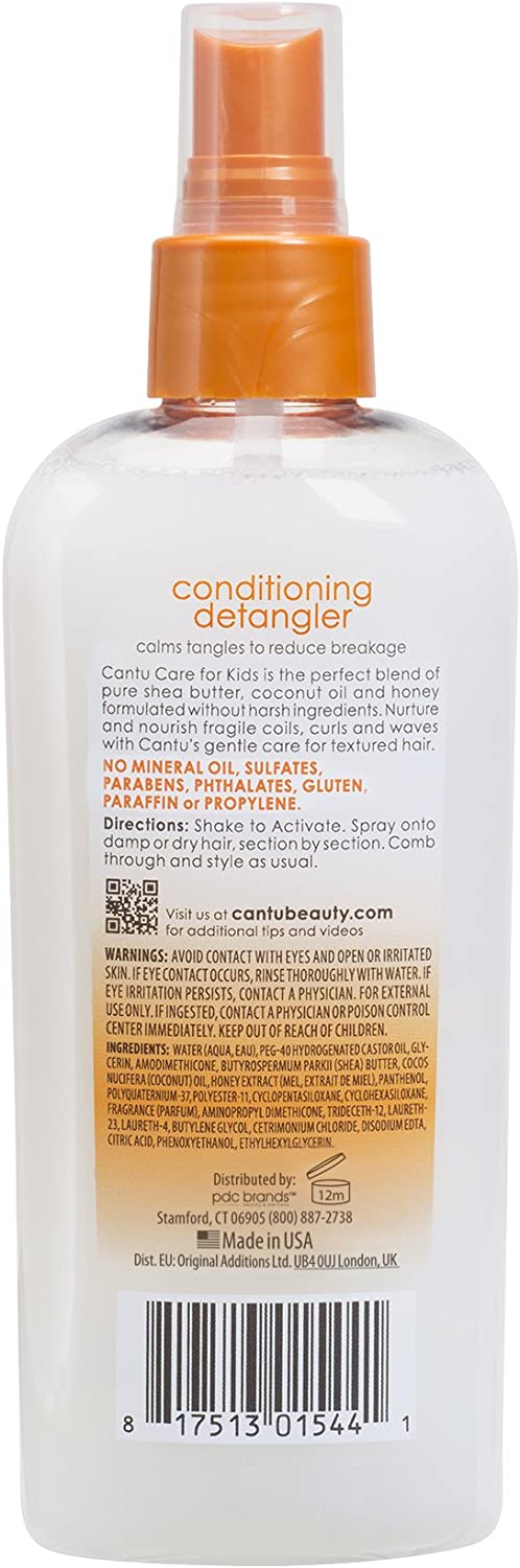 CANTU CARE FOR KIDS CONDITIONING DETANGLER 6 OZ.
