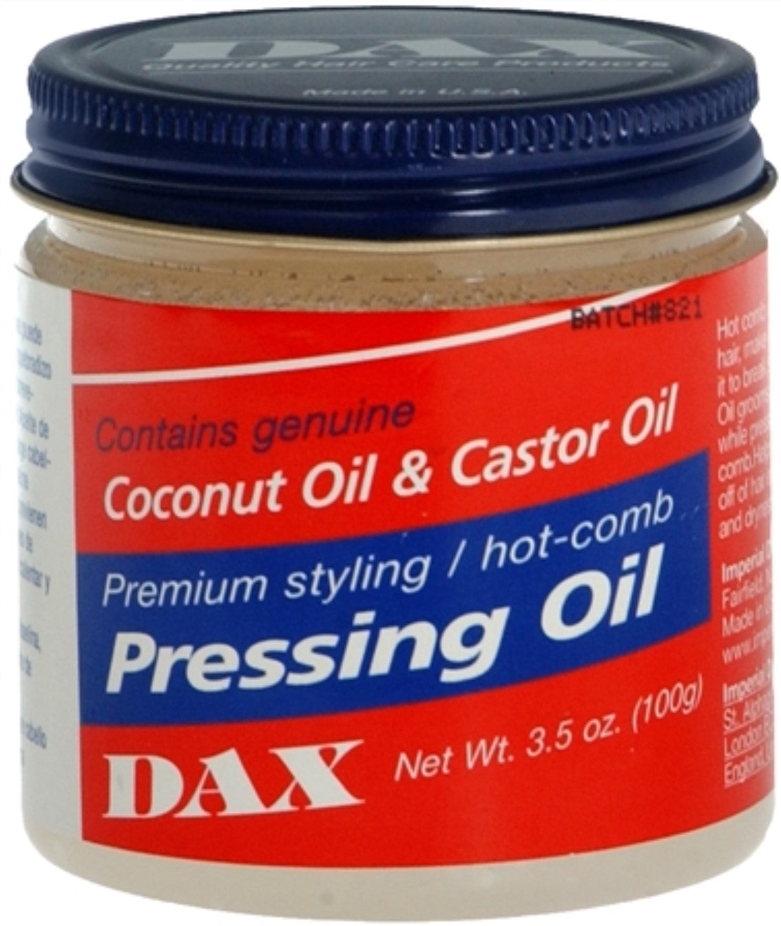 DAX PRESSING OIL