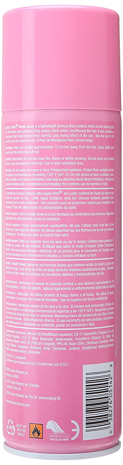 LUSTER'S PINK SHEEN SPRAY