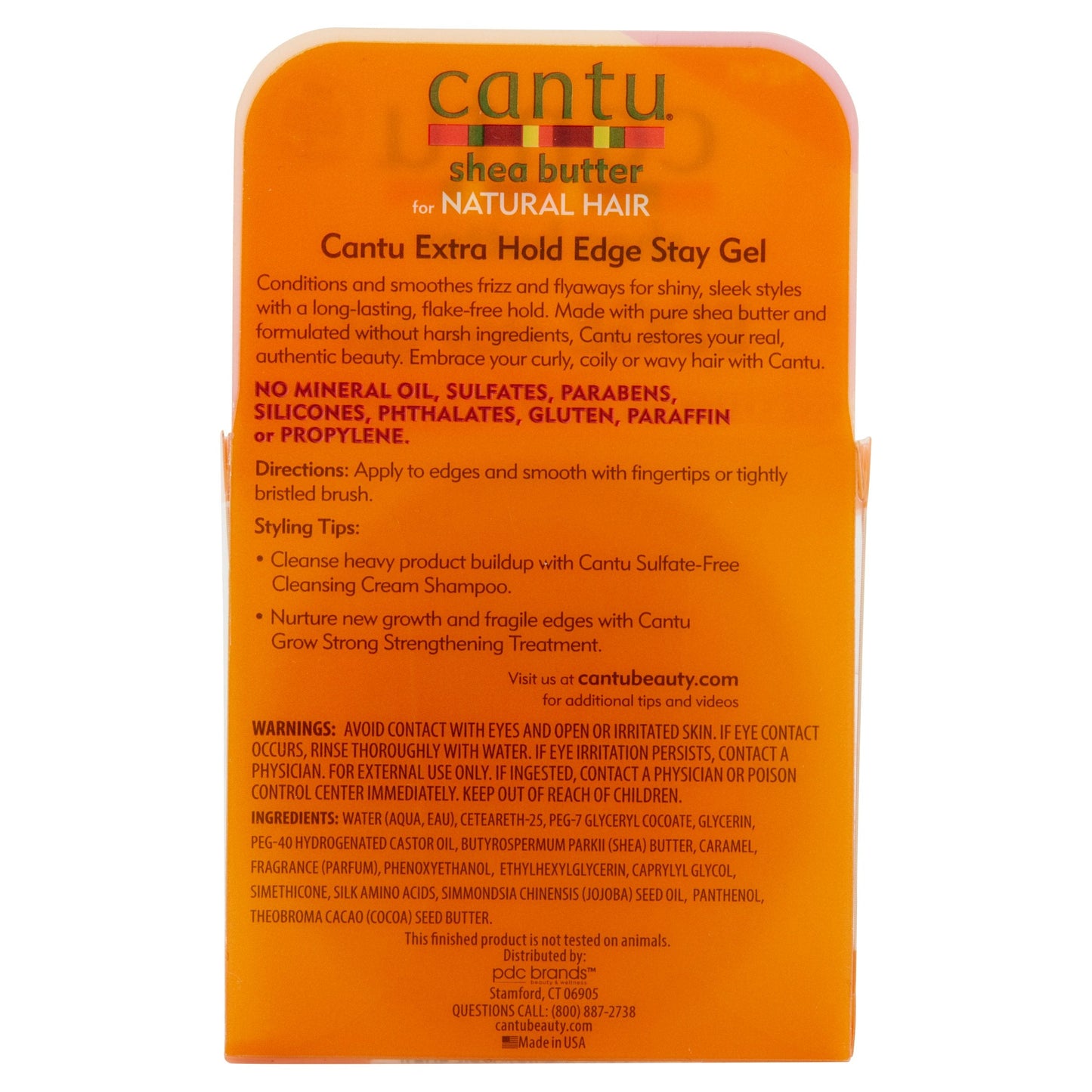 CANTU SHEA BUTTER FOR NATURAL HAIR EDGE STAY GEL