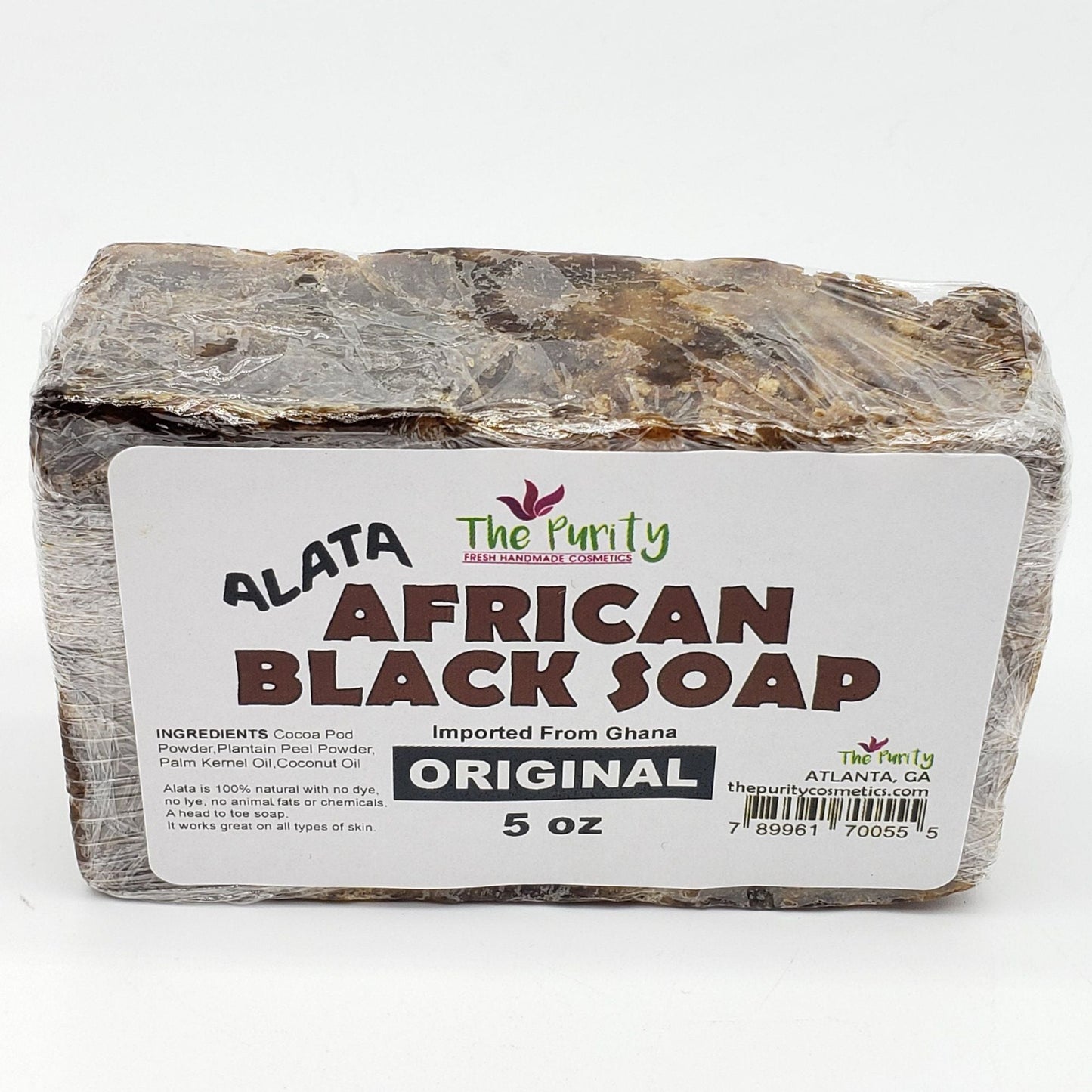ALATA AFRICAN BLACK SOAP 5OZ