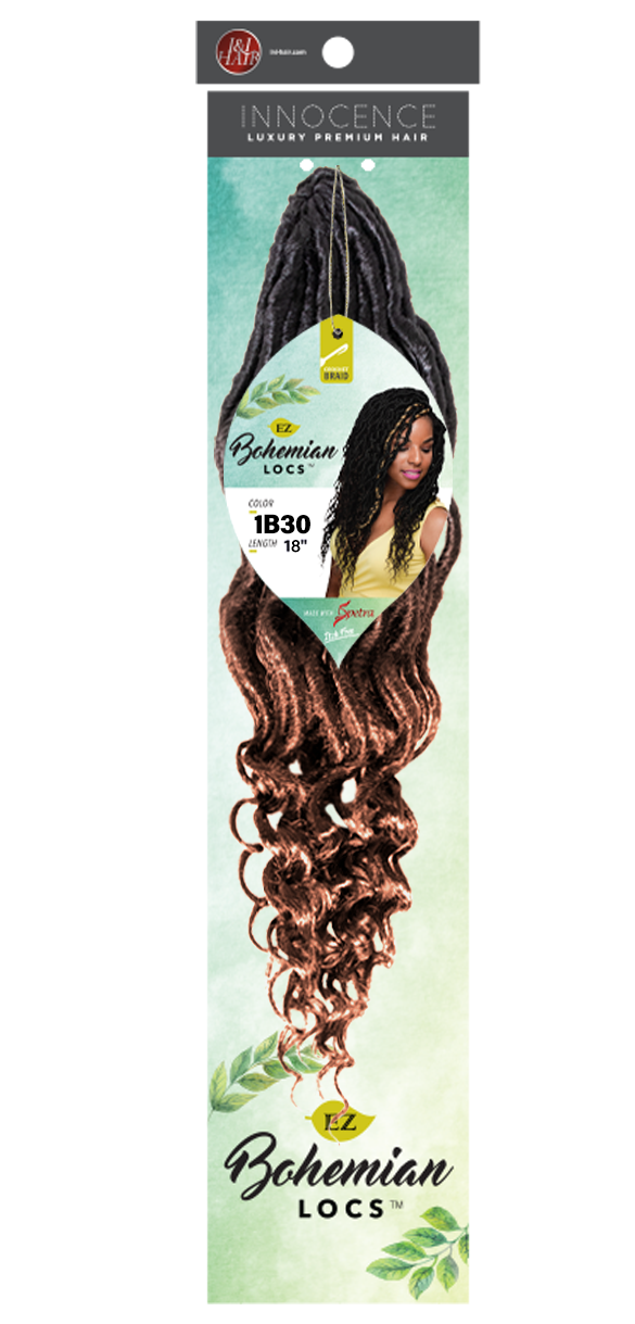 EZCROCHET BOHEMIAN LOCS 18"