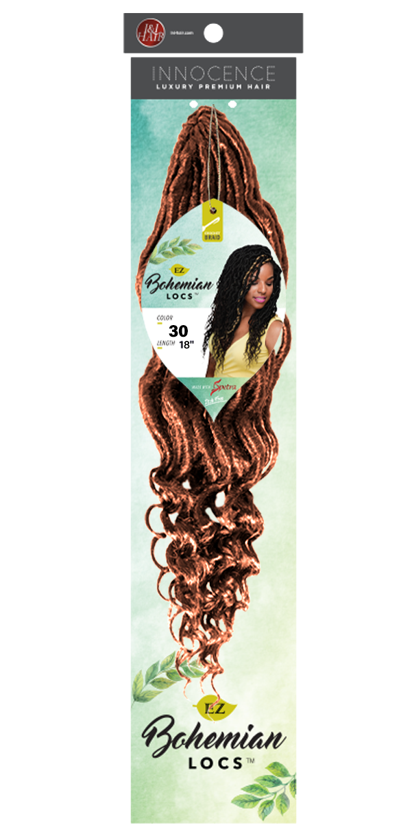 EZCROCHET BOHEMIAN LOCS 18"