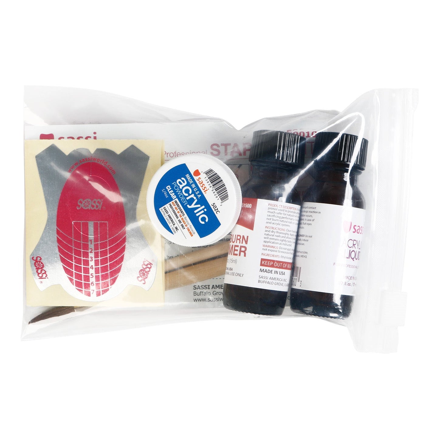SASSI PROFESSIONAL STARTER KIT (7PCS)