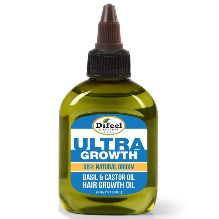 DIFEEL MENS ULTRA GROWTH BASIL & CASTOR HAIR GROWTH OIL 2.5 FL. OZ.