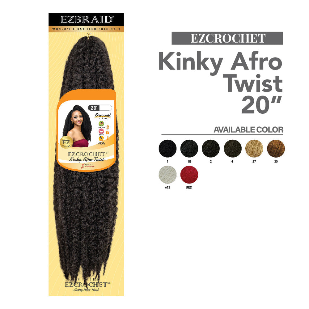 Hairland Ezcrochet Kinky Afro Twist 20"