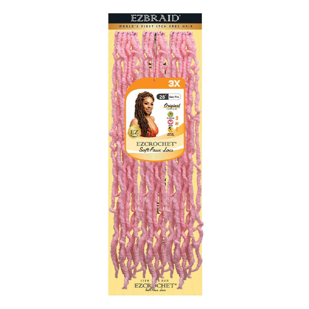 Hairland Ezcrohet Soft Faux Locs 26” - 3X