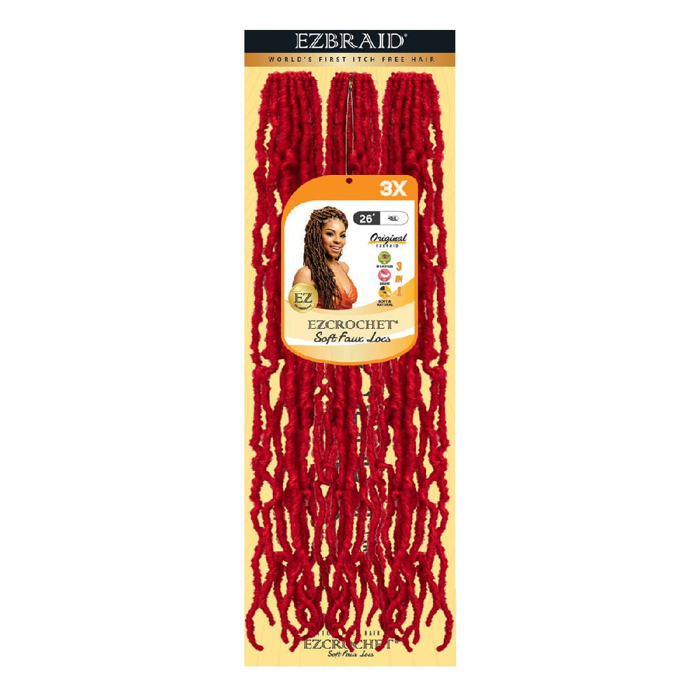 Hairland Ezcrohet Soft Faux Locs 26” - 3X