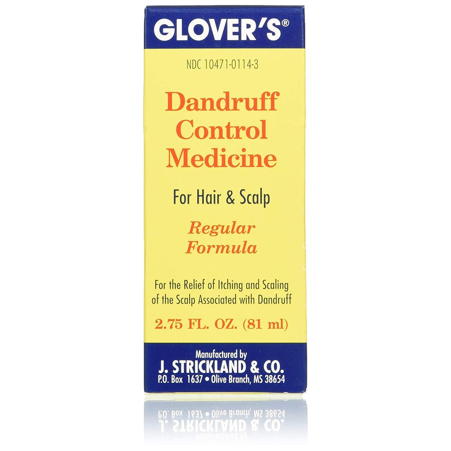 GLOVER’S DANDRUFF CONTROL 2.75 OZ.