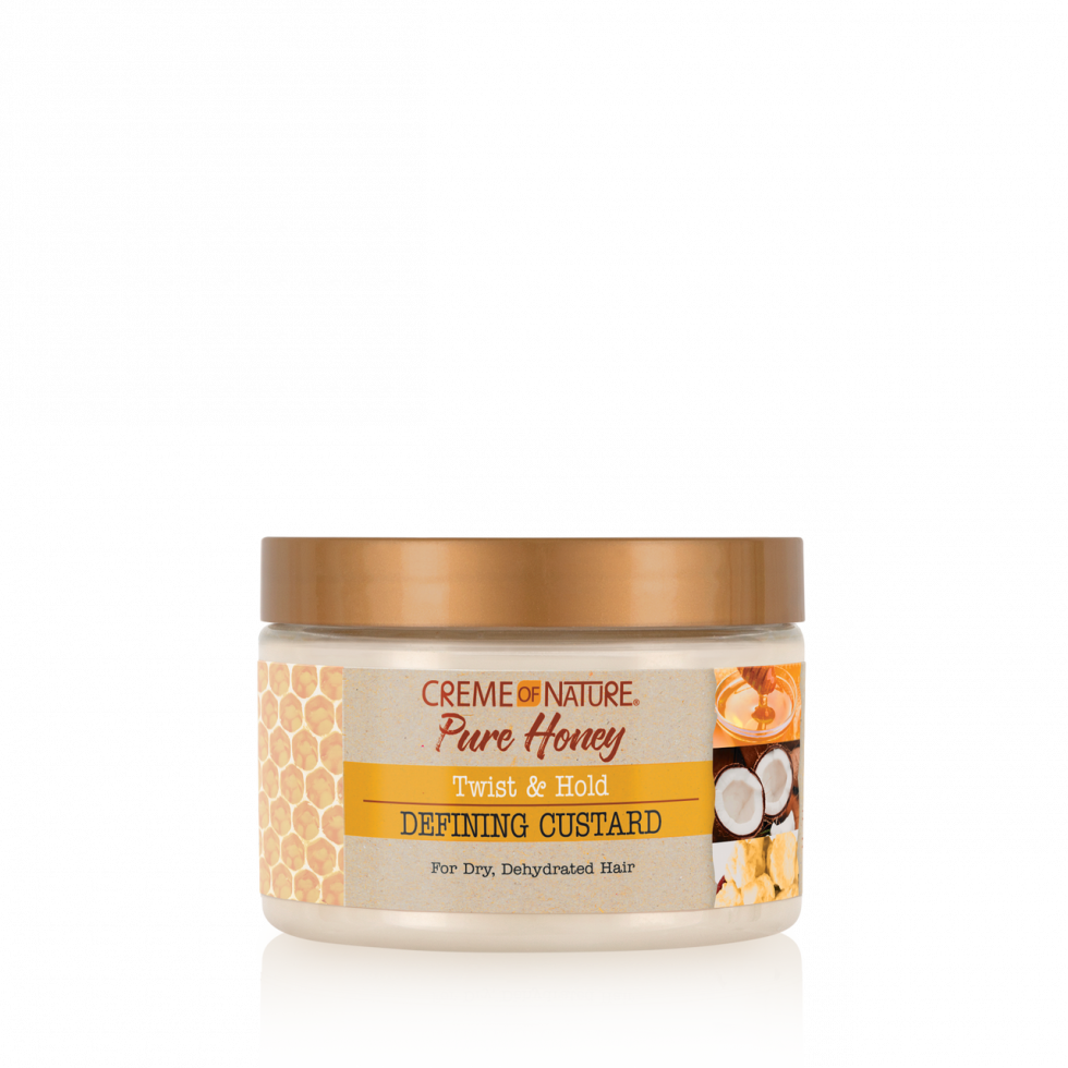CREME OF NATURE PURE HONEY TWIST & HOLD DEFINING CUSTARD 11.5 OZ.