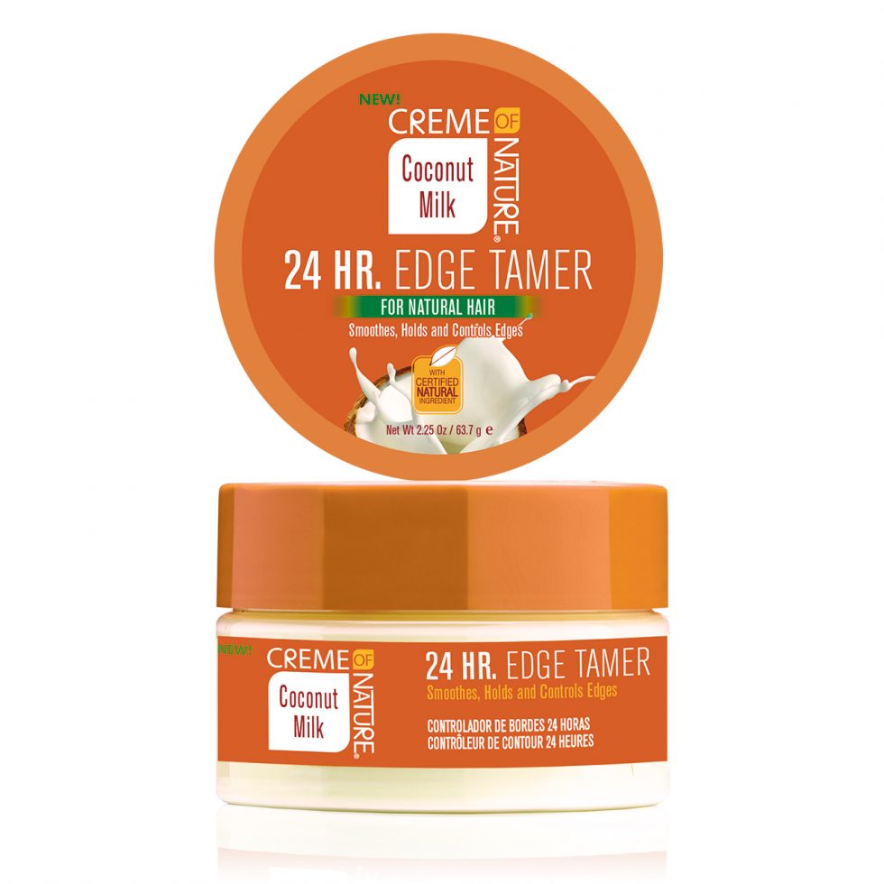 CREME OF NATURE COCONUT MILK 24 HOUR EDGE TAMER 2.25 OZ.
