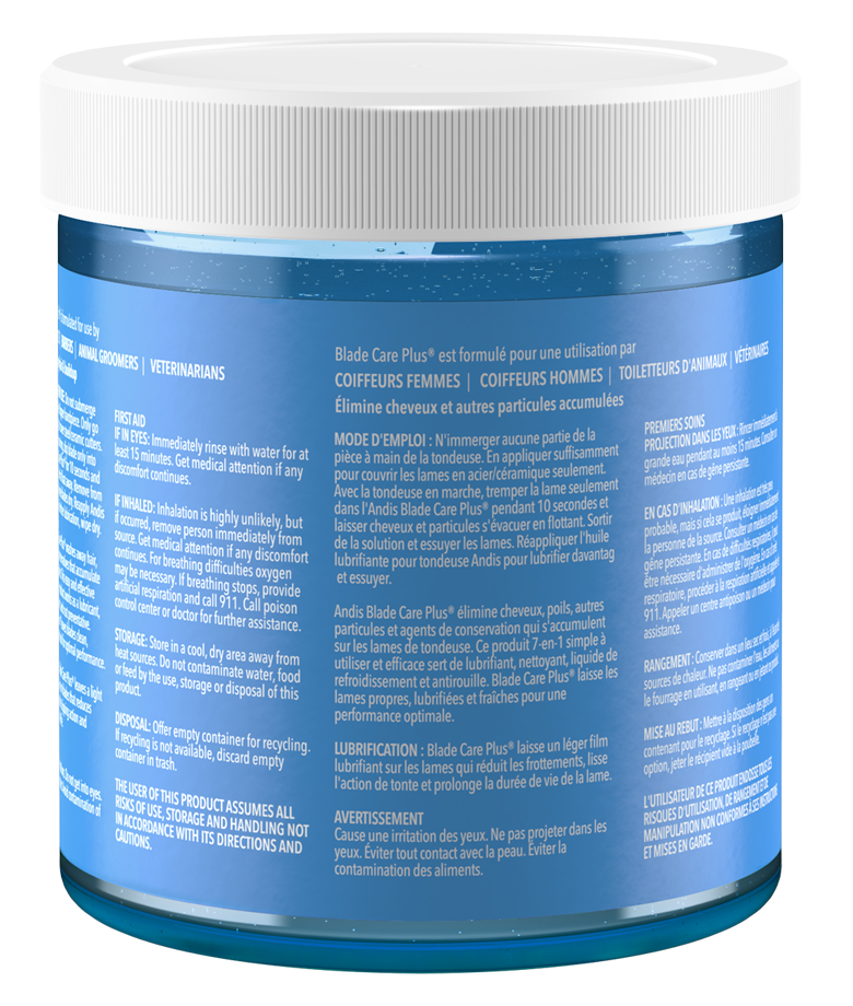 ANDIS BLADE CARE PLUS 7 IN ONE DIP JAR 16 OZ.