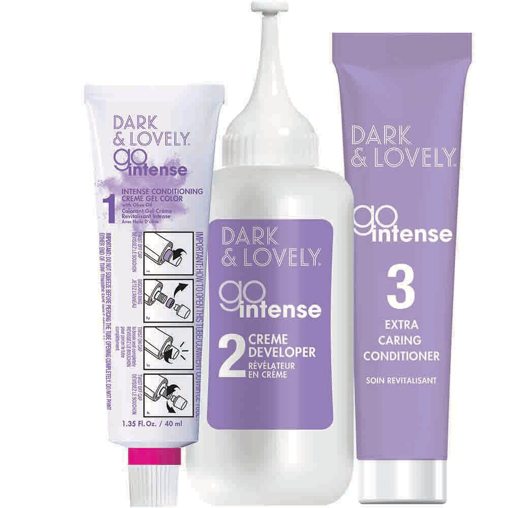 DARK & LOVELY GO INTENSE ULTRA VIBRANT PERMANENT HAIR COLOR
