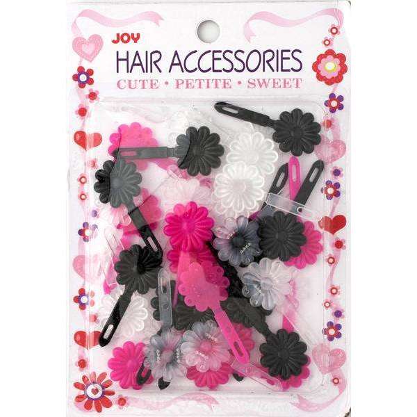 JOY PETITE DAISY ASSORTED BARRETTES