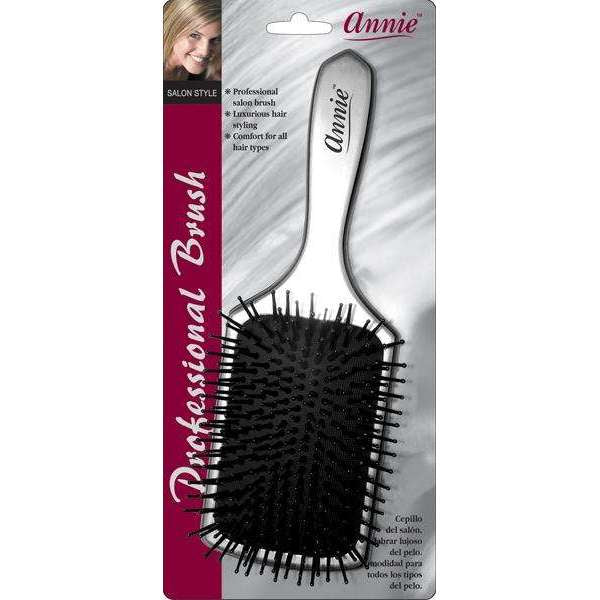 ANNIE LARGE SILVER PADDLE BRUSH