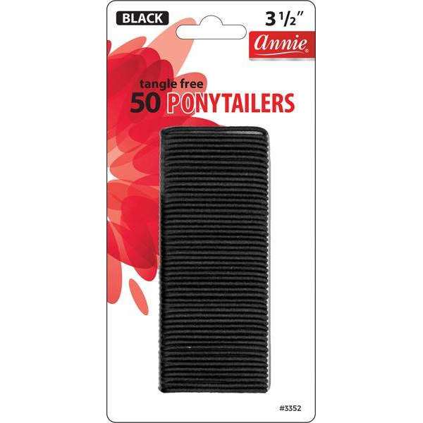 ANNIE NO TANGLE PONYTAILERS 3 1/2” - 50CT