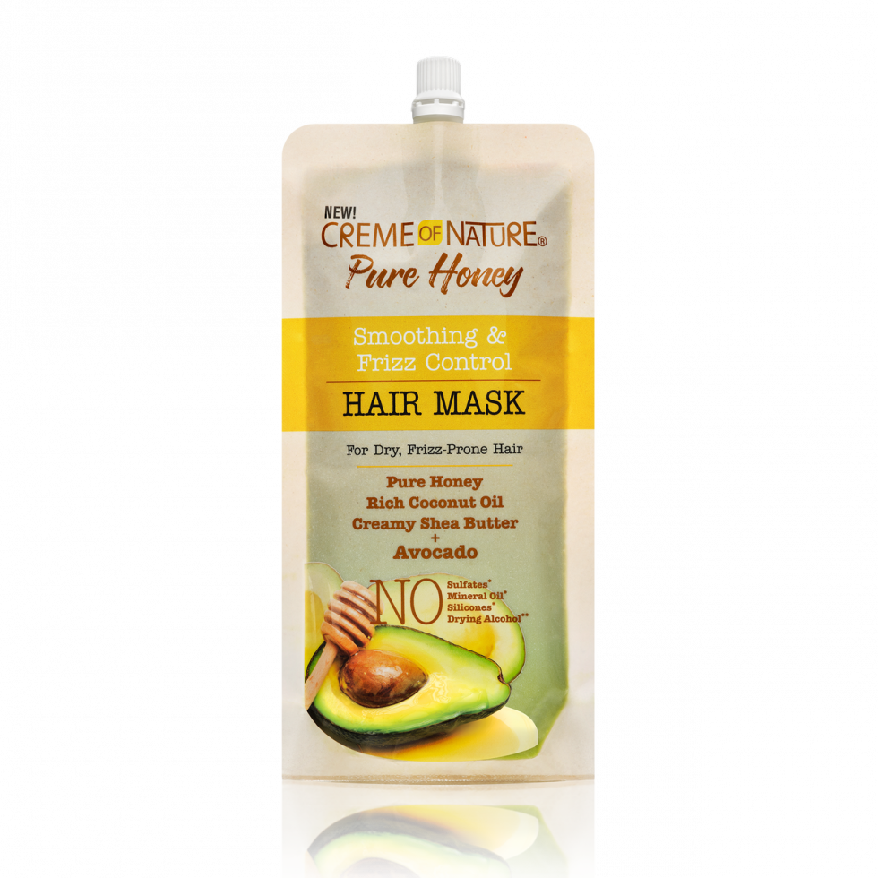 CRÈME OF NATURE SMOOTHING & FRIZZ CONTROL HAIR MASK (W/AVOCADO) 3.8 OZ.