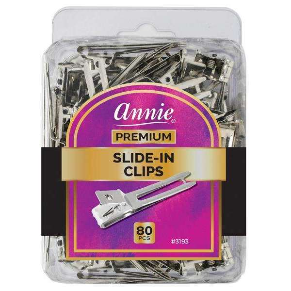 ANNIE PREMIUM SLIDE-IN CLIPS - 80CT