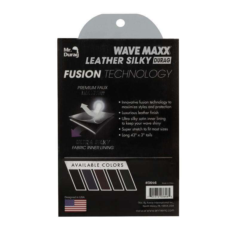 ANNIE MR. LEATHER SILKY DURAG