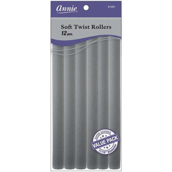 ANNIE SOFT TWIST ROLLERS (VALUE PACK)