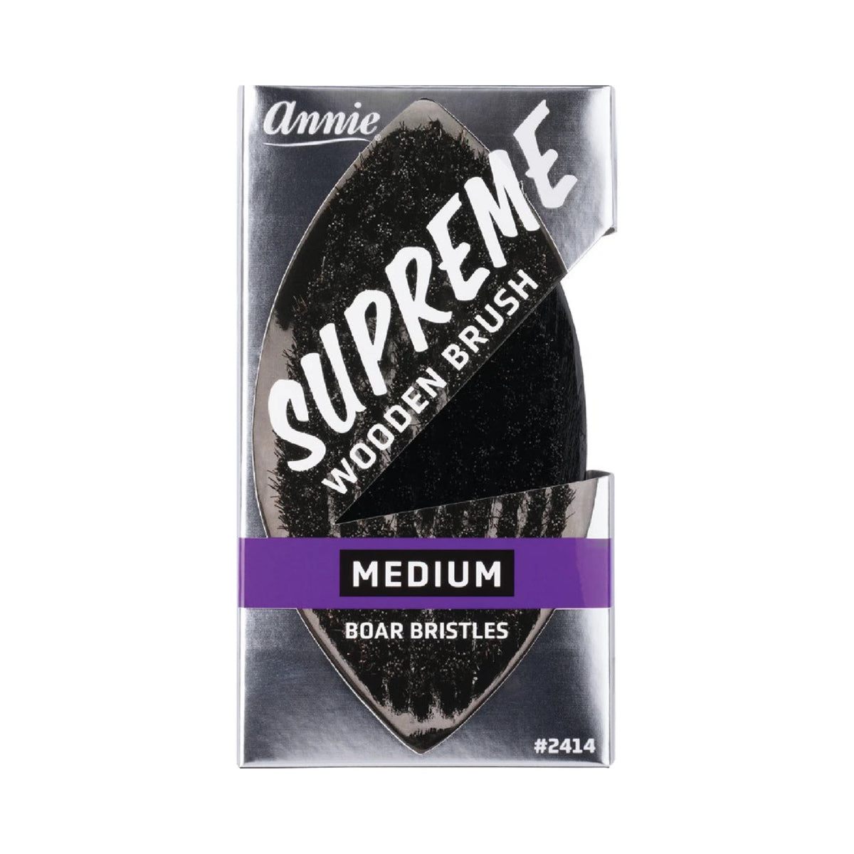 ANNIE SUPREME MILITARY BRUSH (MED)