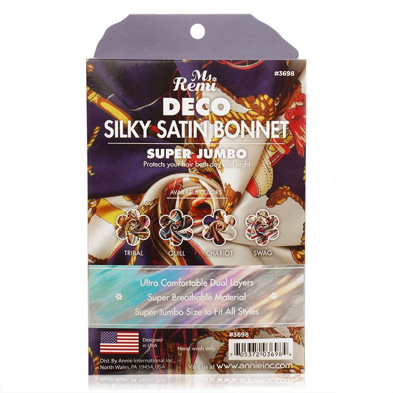 MS. REMI DECO SILKY BONNET X-JUMBO