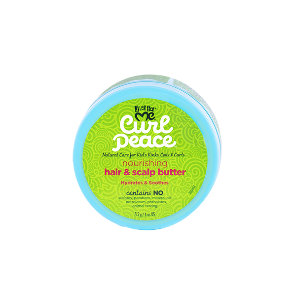 JUST FOR ME CURL PEACE NOURISHING HAIR & SCALP BUTTER 4 OZ.