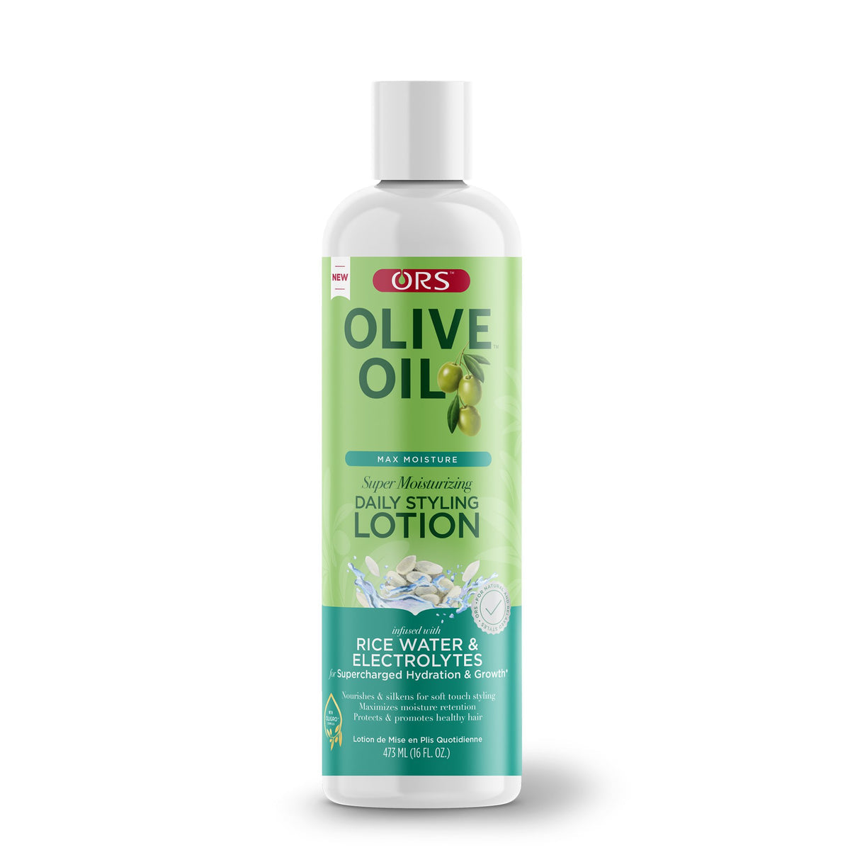 ORS OLIVE OIL MAX MOISTURE SUPER MOISTURIZING DAILY STYLING LOTION (16.0 OZ)