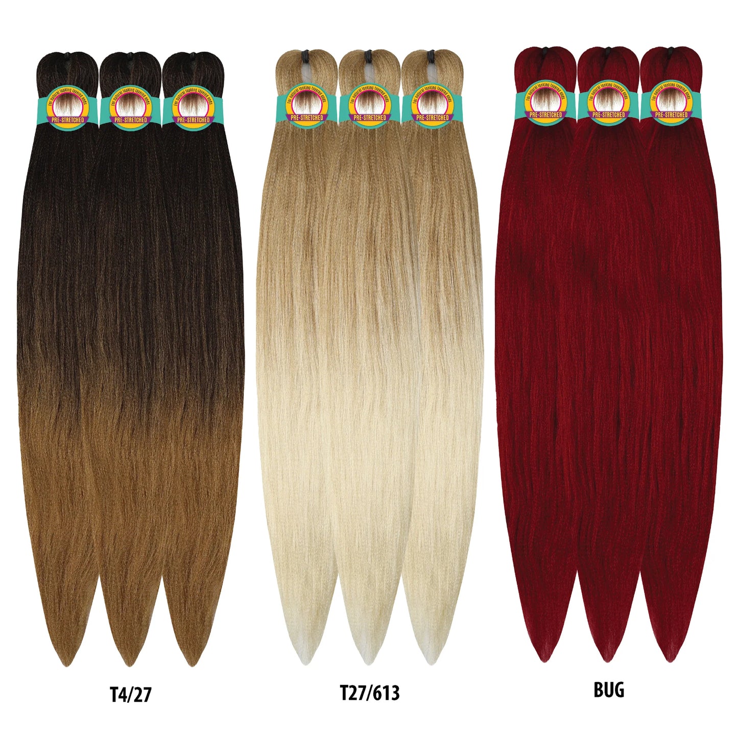 Eve Hair Tru Braid Pre-Stretched 58" - 4X