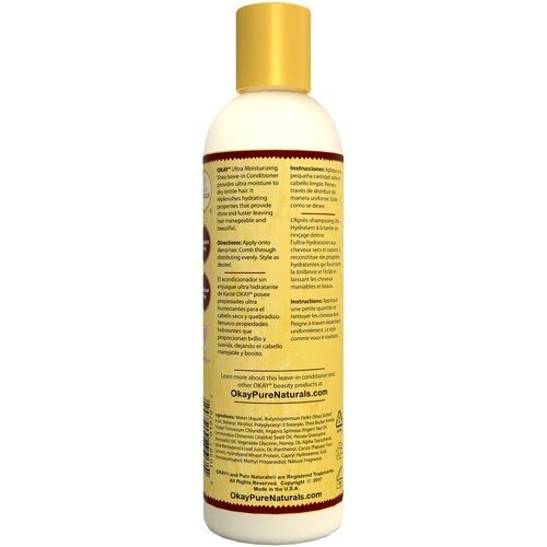 OKAY SHEA LEAVE-IN CONDITIONER, 8OZ