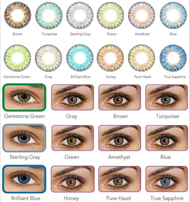 FRESHLOOK COLORBLENDS EYE CONTACTS