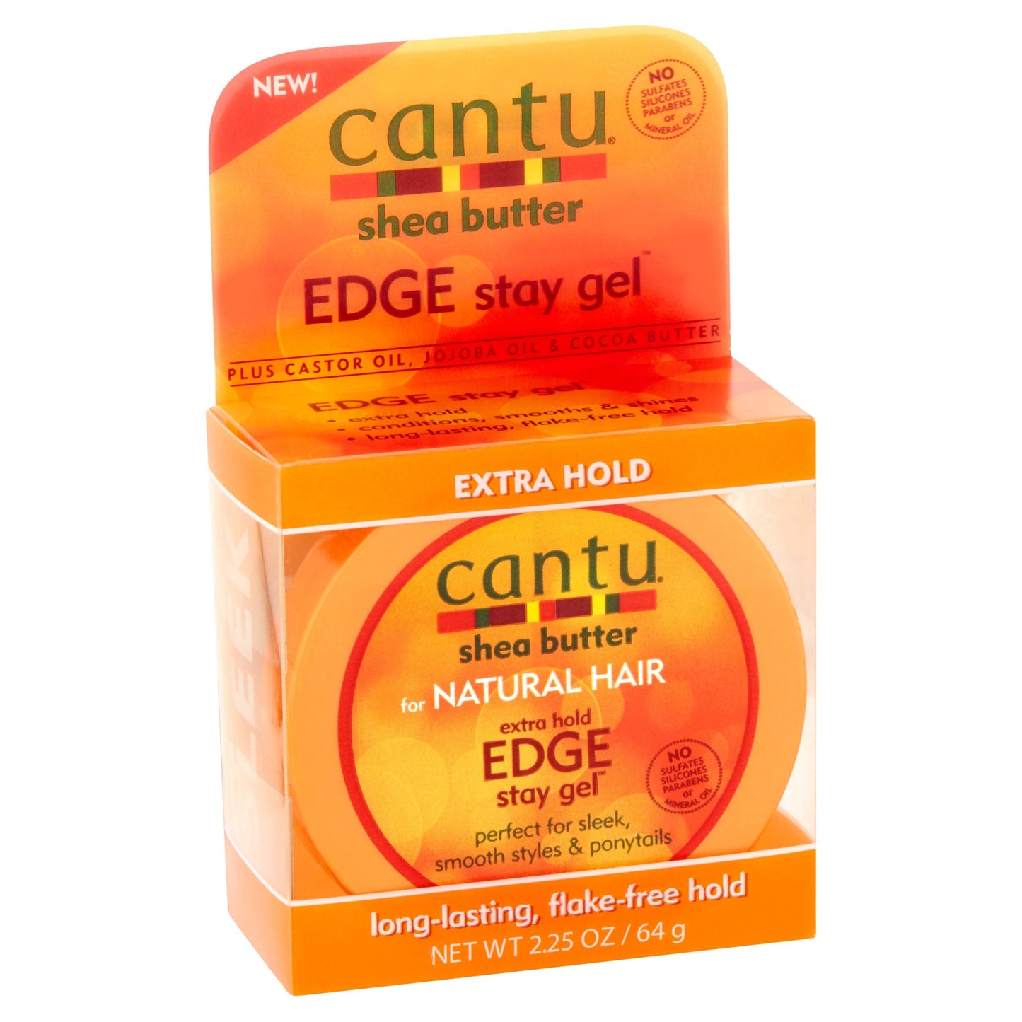 CANTU SHEA BUTTER FOR NATURAL HAIR EDGE STAY GEL