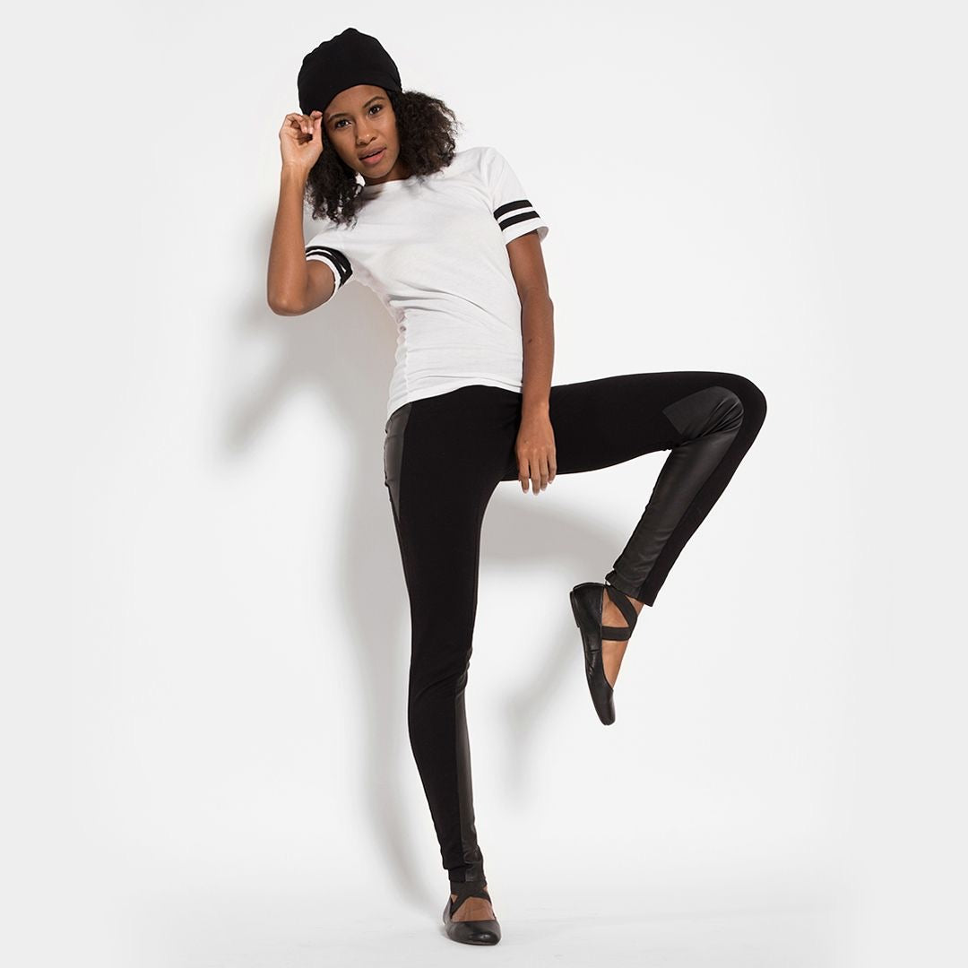 ADAMA BLACK EXTRA LONG 22” JERSEY BEANIE