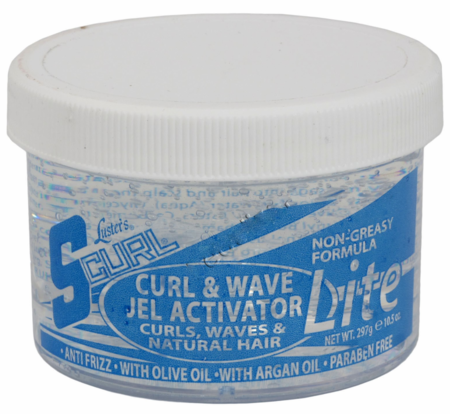 LUSTER’S SCURL CURL & WAVE JEL ACTIVATOR LITE 10.5 OZ.
