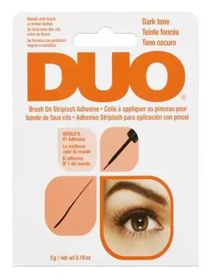 DUO BRUSH-ON STRIPLASH ADHESIVE (DARK) 0.18 OZ.