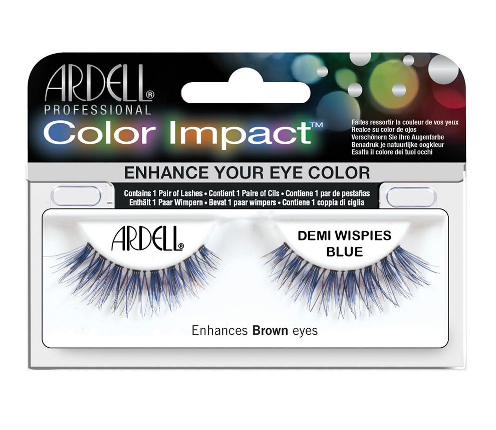 COLOR IMPACT LASHES DEMI WISPIES BLUE