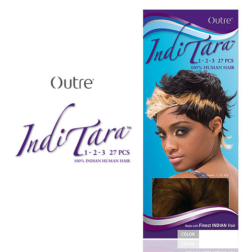 OUTRE 100% HUMAN HAIR / PREMIUM INDIAN TARA / INDIAN TARA 1-2-3 27PCS