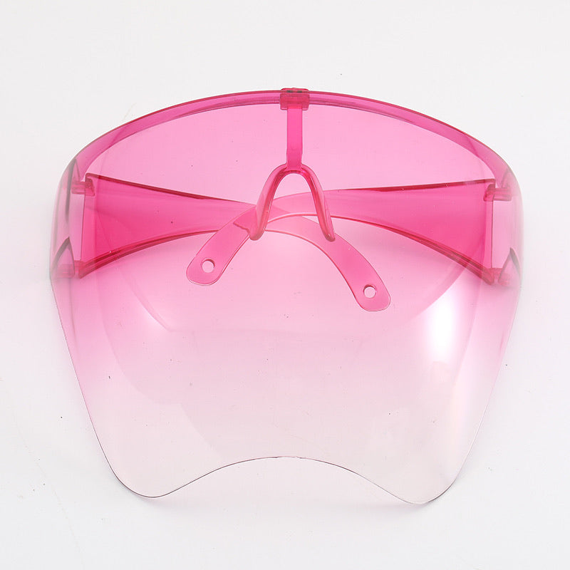 PROTECTIVE ANTI FOG FASHION SUNGLASSES & FACE SHIELD