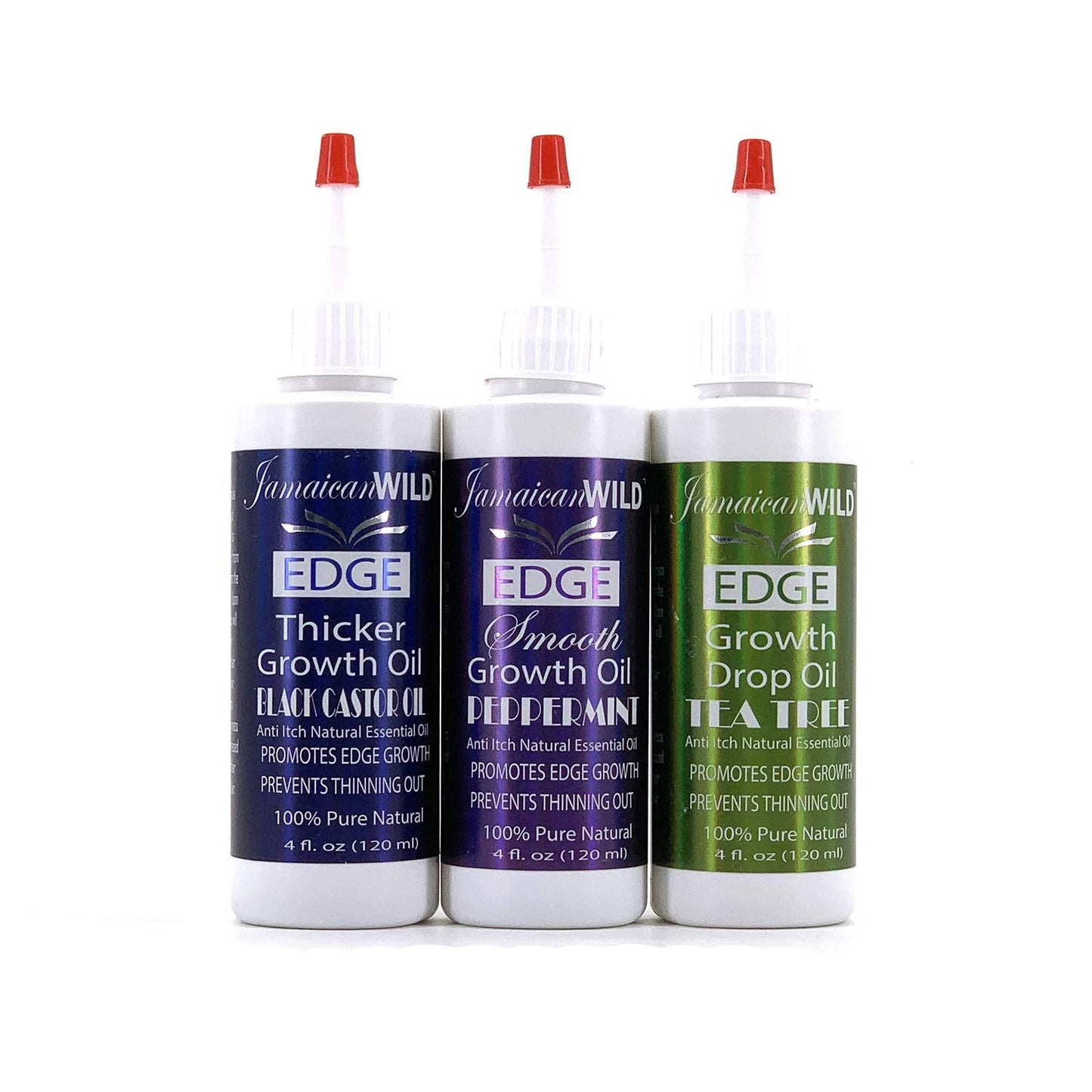 JAMAICAN WILD EDGE GROWTH OIL 4 OZ.
