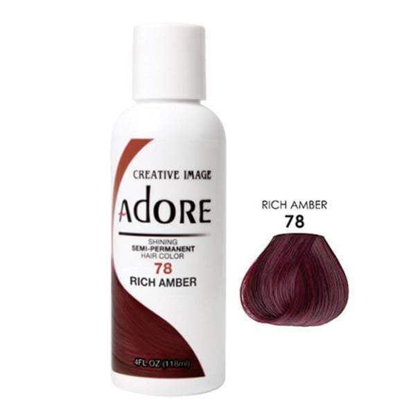 ADORE SEMI-PERMANENT HAIR COLOR 4 FL.OZ.