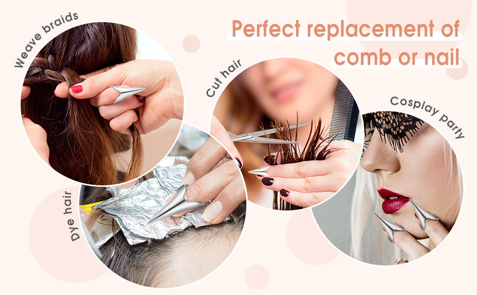 AB HAIR SECTIONING RING (2 HYPO-ALLERGENIC RINGS)