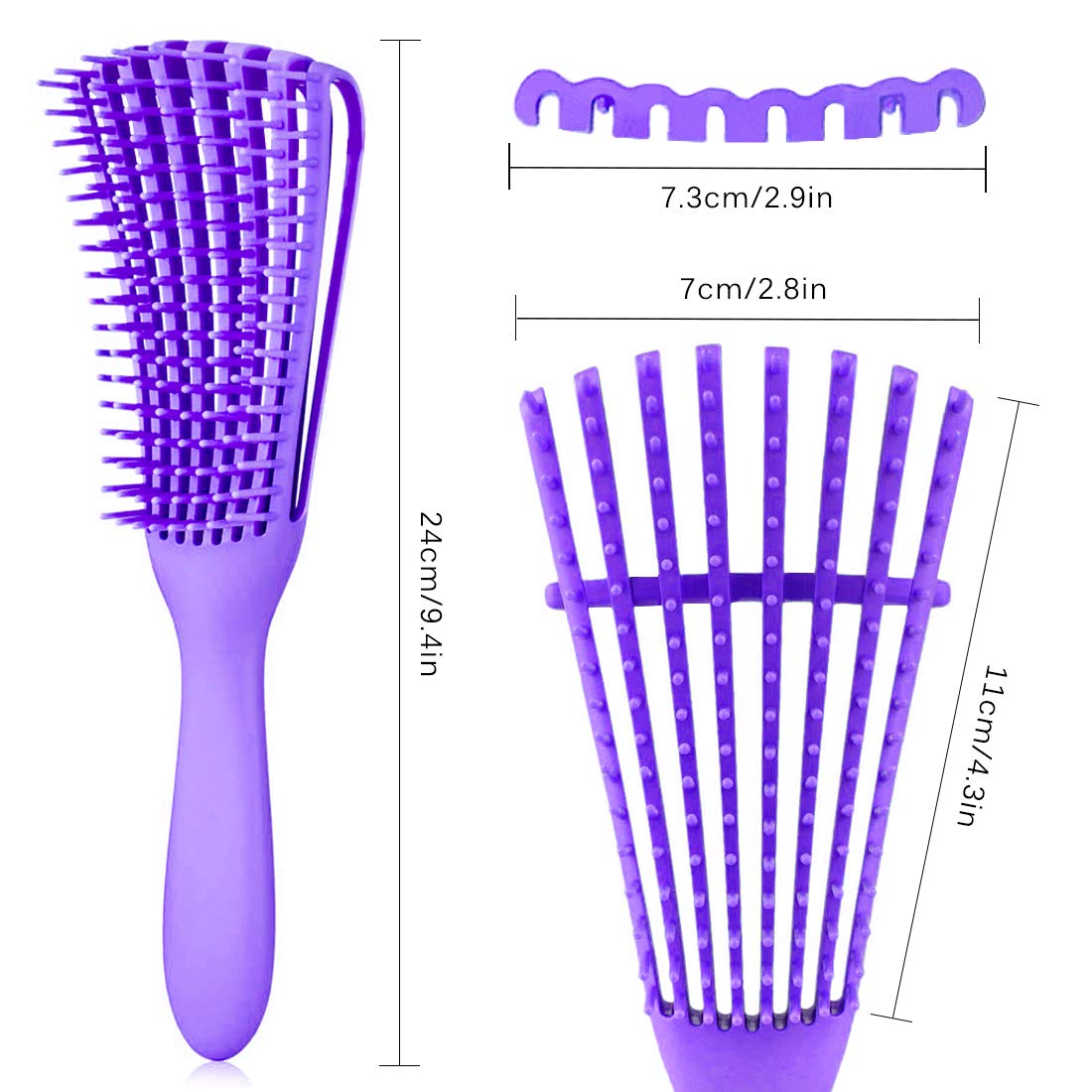 ANA BEAUTY FLEXIBLE BRISTLES HAIR BRUSH
