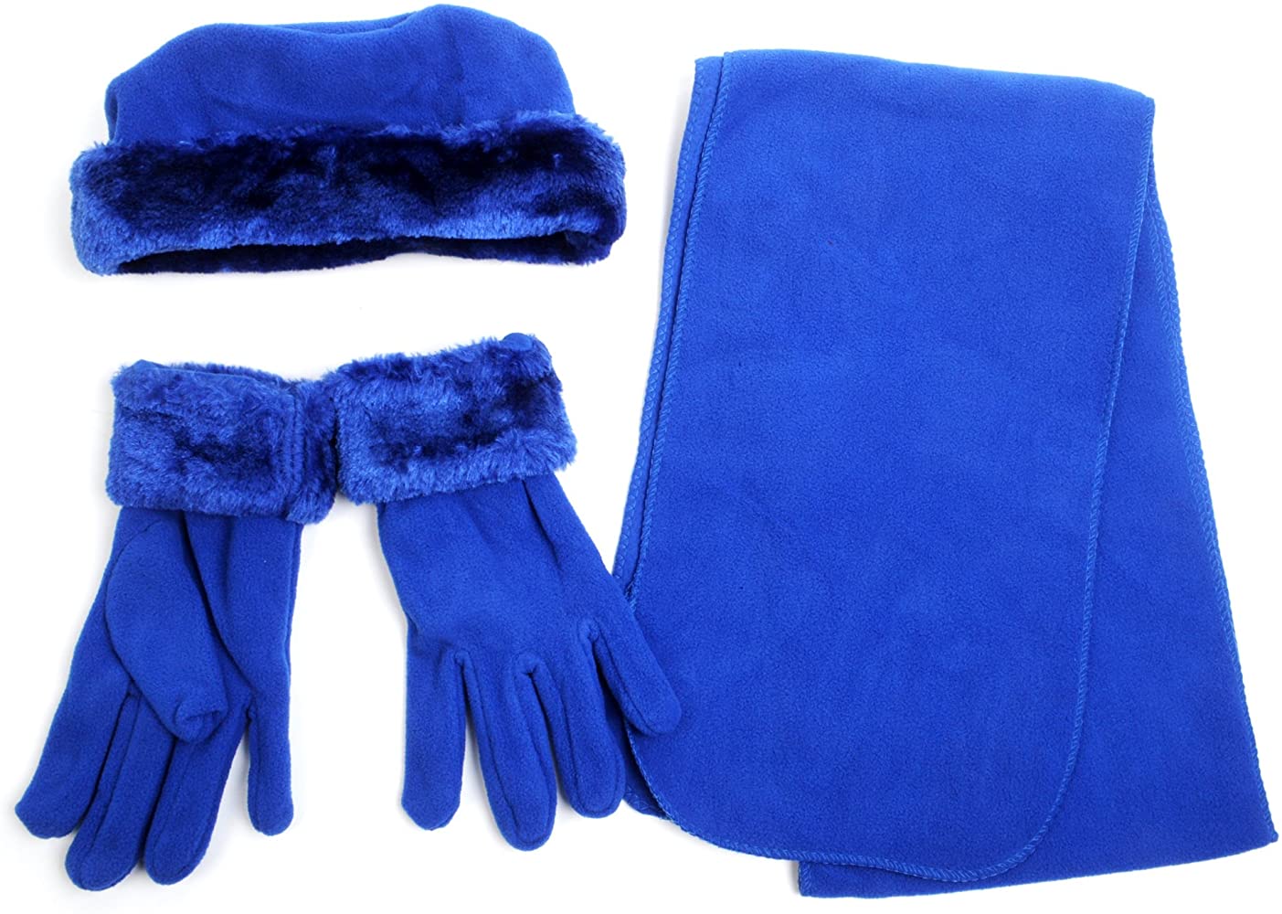 WOMEN’S FLEECE WARM HAT SET
