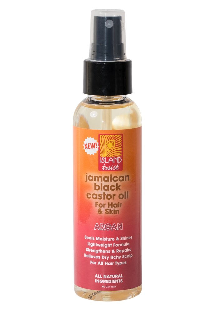 AUTHENTIC JAMAICAN BLACK CASTOR OIL SPRAY 4OZ.